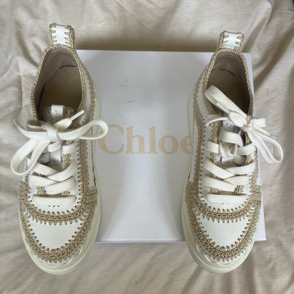 Chloé's classic Lauren sneaker - Picture 3 of 6